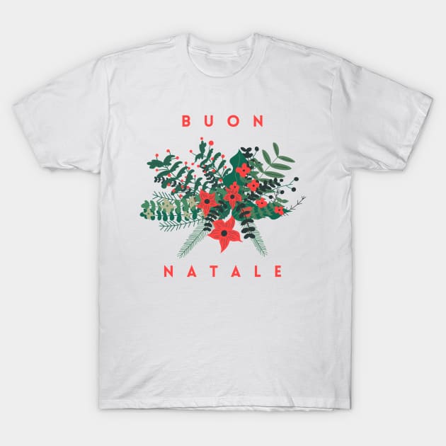 Buon Natale T-Shirt by AnastasioArts